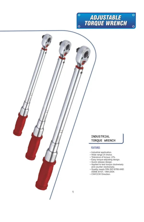 Interchangeable Torque Wrenches